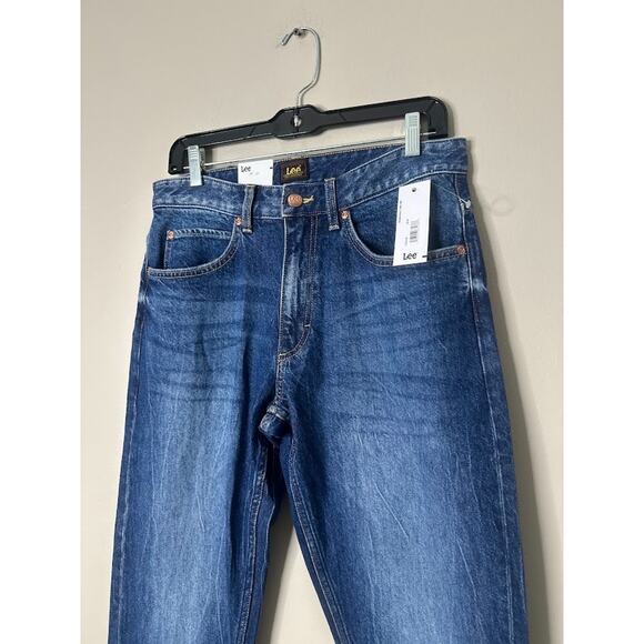 Lee Women's Slim Rider Jeans in Night Journey Blue Size 29 x 31 Retro Denim - Picture 3 of 15